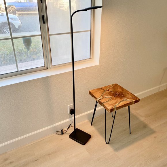 LED Floor Lamp  4 Brightness Level  3 Colors  Rubberized Feel Top to Base - Picture 9 of 12